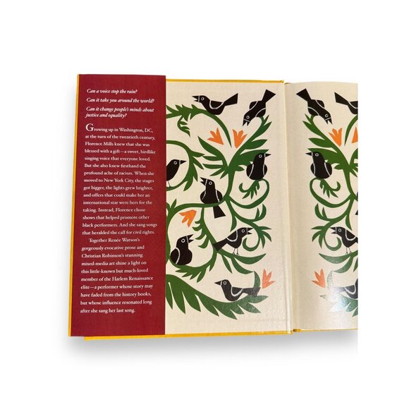 Harlems Little Blackbird By Renée Watson & Christian Robinson Hardcover Book - Picture 2 of 9